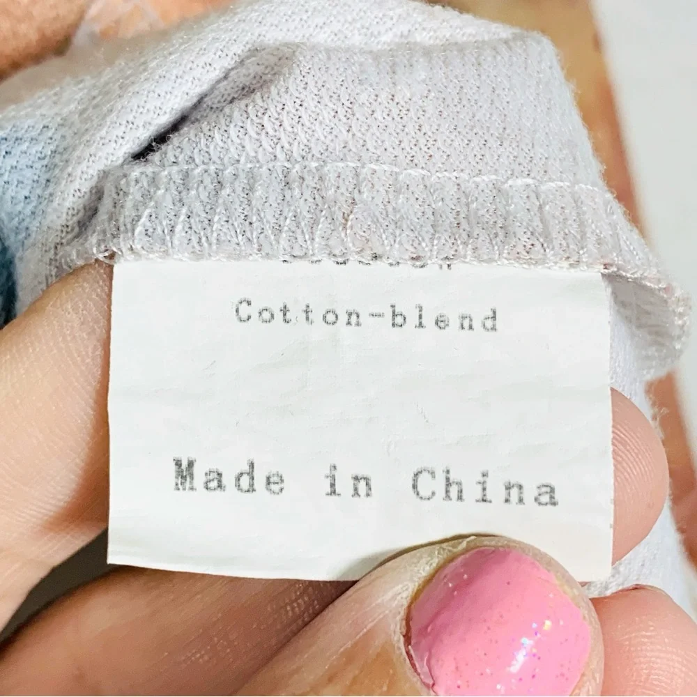 Misslook Butterfly Print Tye Dye Sweatshirt Size XL - Picture 8 of 10